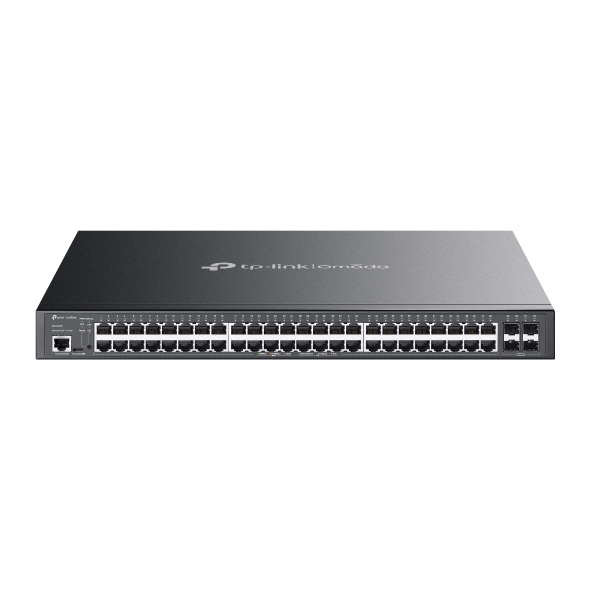 Omada SG3452 JetStream™ 48-Port Gigabit L2+ Managed Switch with 4 SFP Slots 