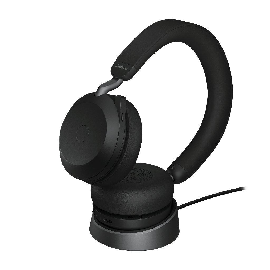 Jabra Evolve2 75 MS með dokku