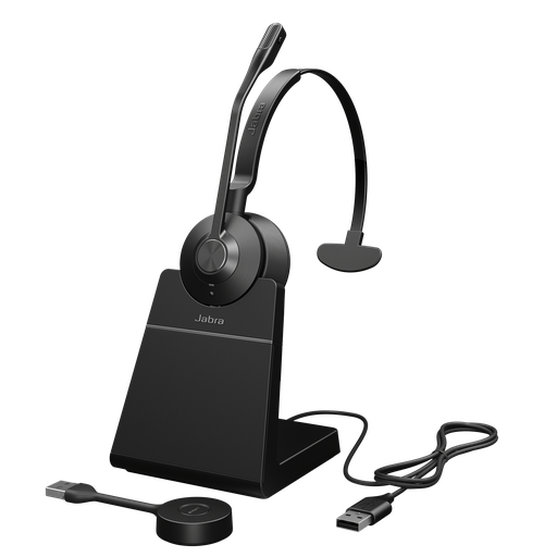 [9553-415-111] Jabra Engage 55 Mono USB-A UC með hleðslustand