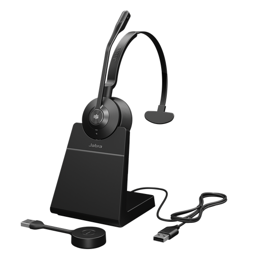 [9553-455-111] Jabra Engage 55 Mono USB-A MS með hleðslustand