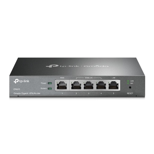 [ER605] Omada ER605 SafeStream™ Gigabit Multi-WAN VPN Router  