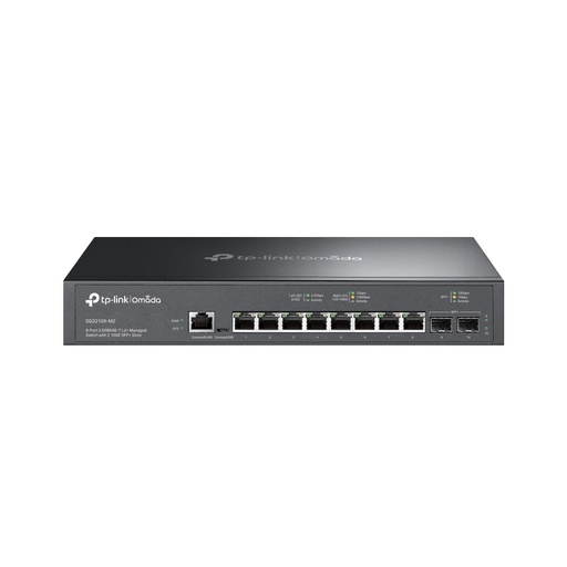 [SG3210X-M2] Omada SG3210X-M2 8-Port 2.5G L2+ Managed Switch 